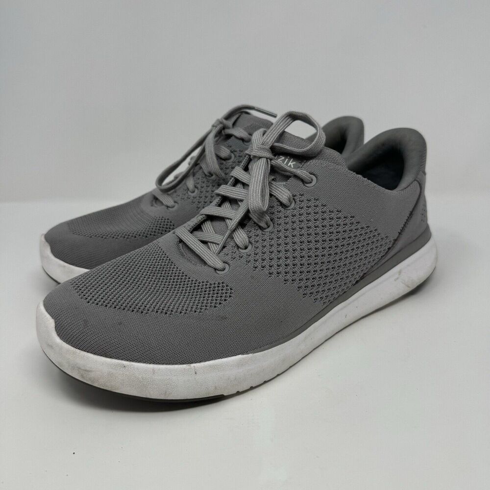 Kizik Lima Comfortable Breathable Knit Slip On Sneakers 13 Wide Gray * No Insole